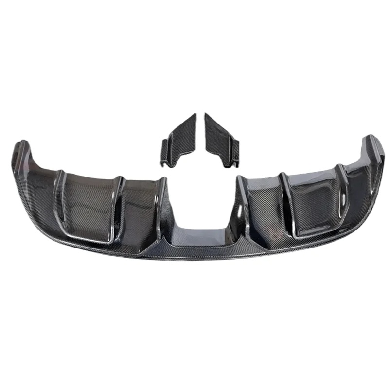 

High quality carbon fibre body kit for Jaguar F-TYPE modified C style rear diffuser rear bumper winding