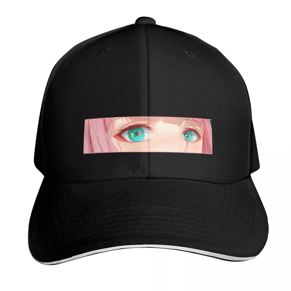 Lewd Zero Two Eyes Baseball Cap Designer Hat Hat men beach hat Custom Cap Mens Hats Women's