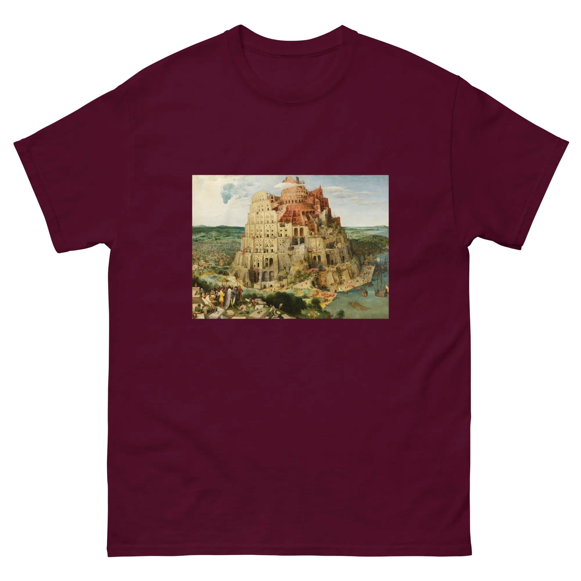 Tower Of Babel Bruegel'S Masterpiece T Shirt