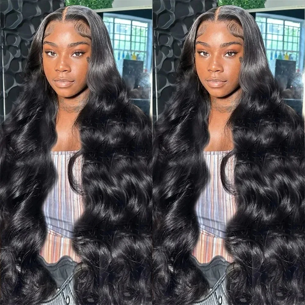 Transparent 13x4 Body Wave Lace Front Wig Pre Plucked 13X6 HD Lace Frontal Wig Human Hair Wigs For Women 360 Full Lace Wigs Sale