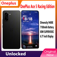 OnePlus Ace 5 Racing Edition 5G Phone Dimensity 9400e 6.77 Inch AMOLED 120Hz 7100mAh SuperVOOC 80W Charge 50MP NFC ColorOS 15.0
