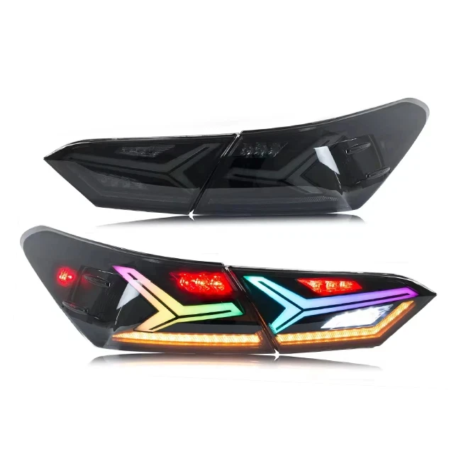 Taillights for Toyota Camry SE XSE LE XLE TRD Tail Light 2018-2023 Rear Lights Assembly Hybrid 8th Gen Accessories Lambo Led view 6