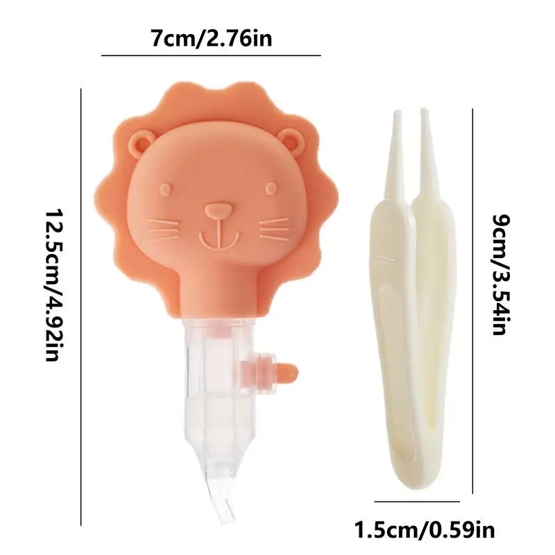 Очиститель для носа для новорожденных, тихий присоска для носа, устройство для чистки носа, портативный детский очиститель для носа для младенцев, новорожденных