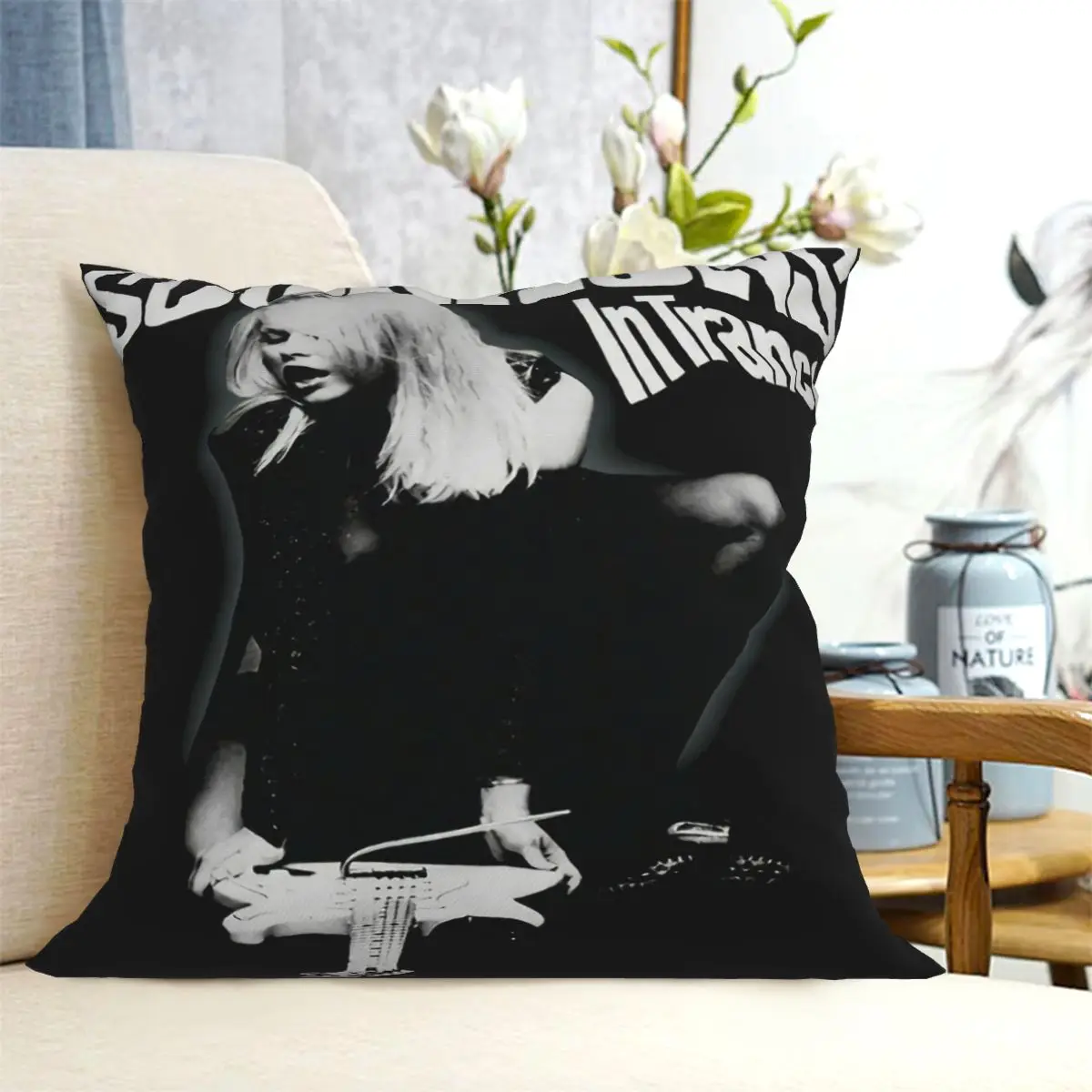 Scorpions In Trance Hard Rock Pillowcase Home Decor Cushion Cover Sofa Cover Custom Sofa Seat Bed Printed Pillowcase