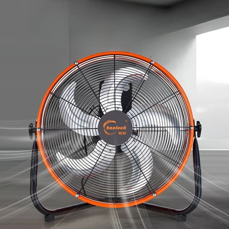 18/20 Inch 100% Copper Wire DC Brushless Motor Heavy Duty Floor Fans 4-Speed Air Circulator High Velocity Shop Industrial Fans
