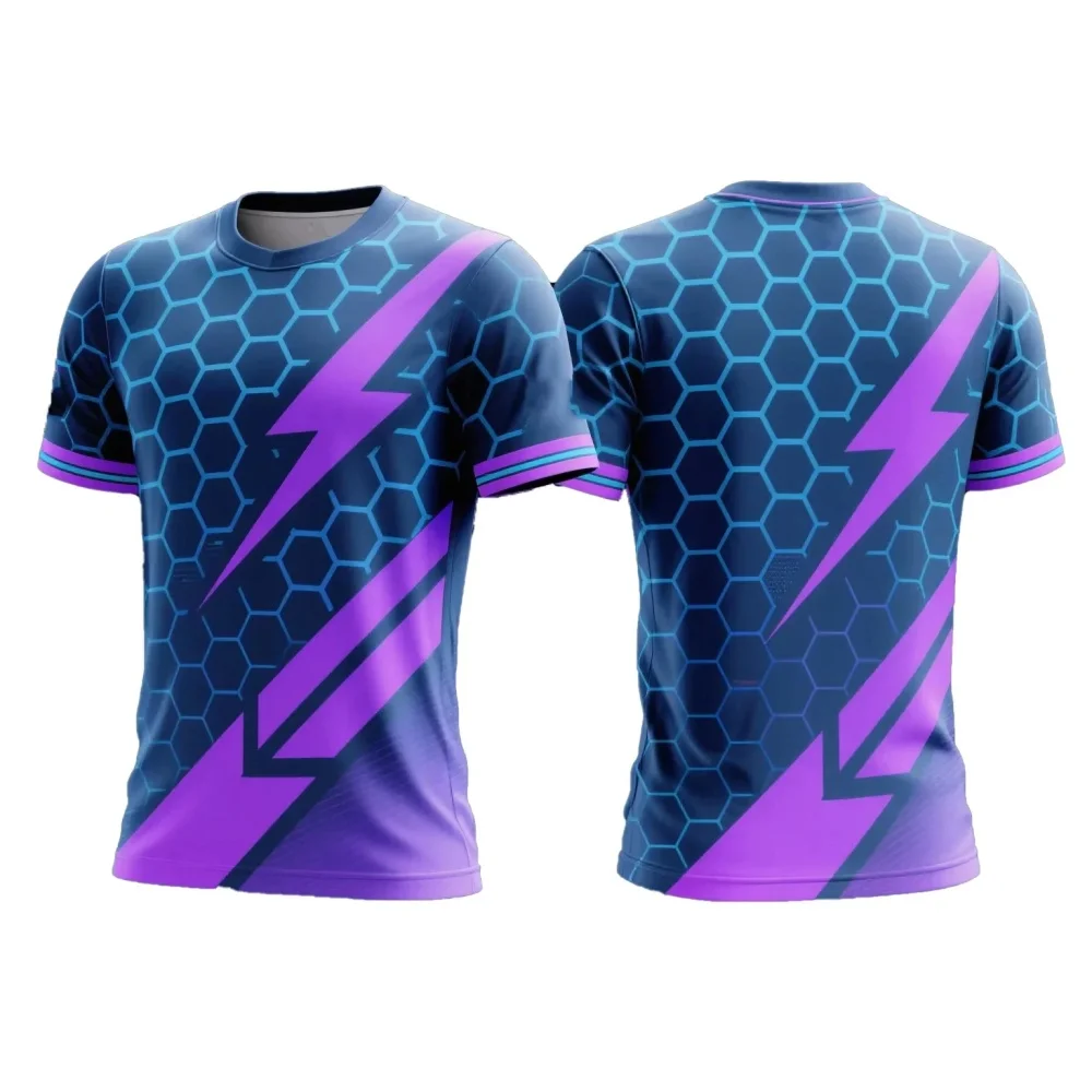 men's T-shirts 3D Print Simple Football Jersey T-shirt Men Clothes Breathable O Neck T Shirts Short Sleeve Daily Run Casual Fash