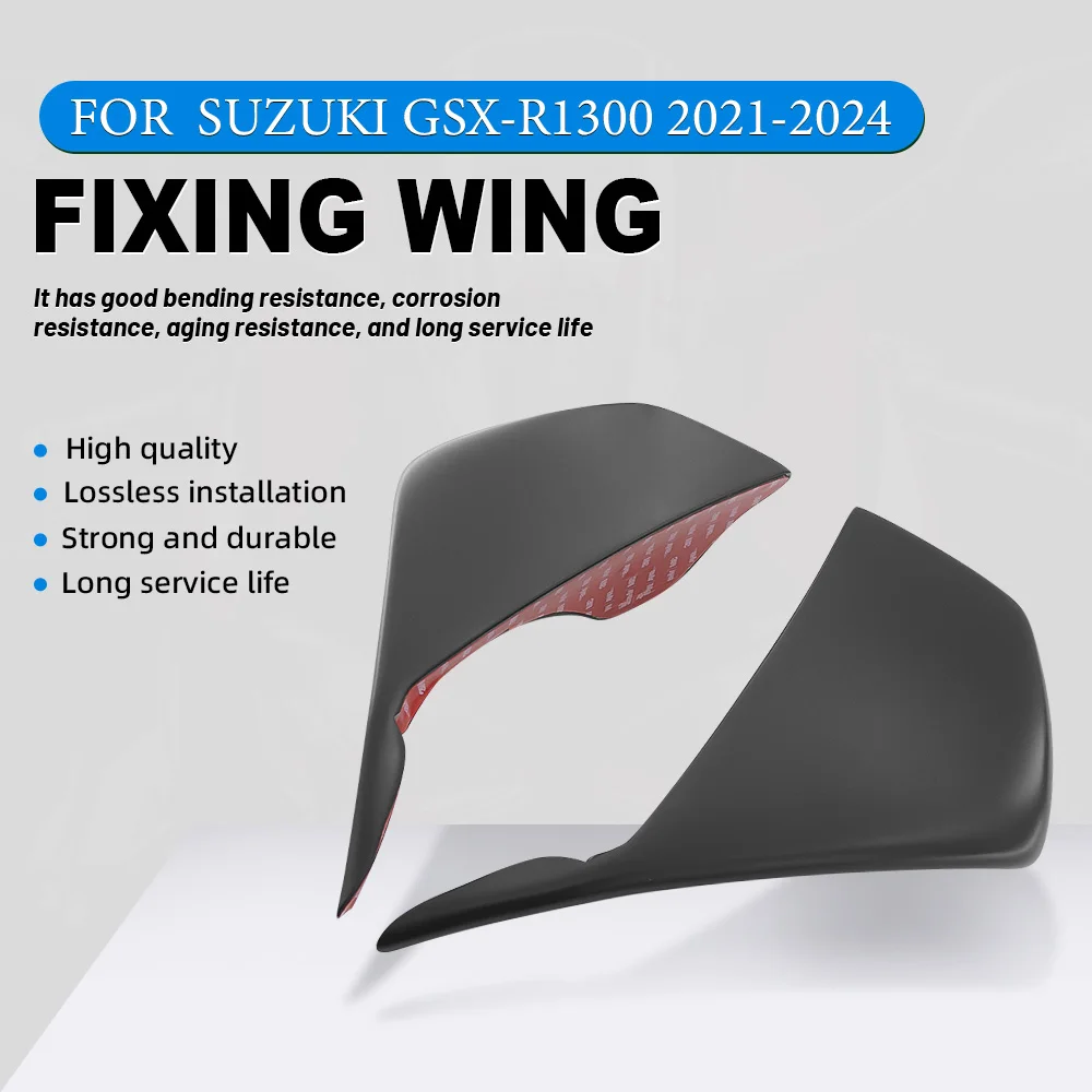 

Suitable for Suzuki GSX-R1300 GSX-R1300R 2021-2024 2022 2023 abs high quality motorcycle fixed wing aerodynamic wing side wing