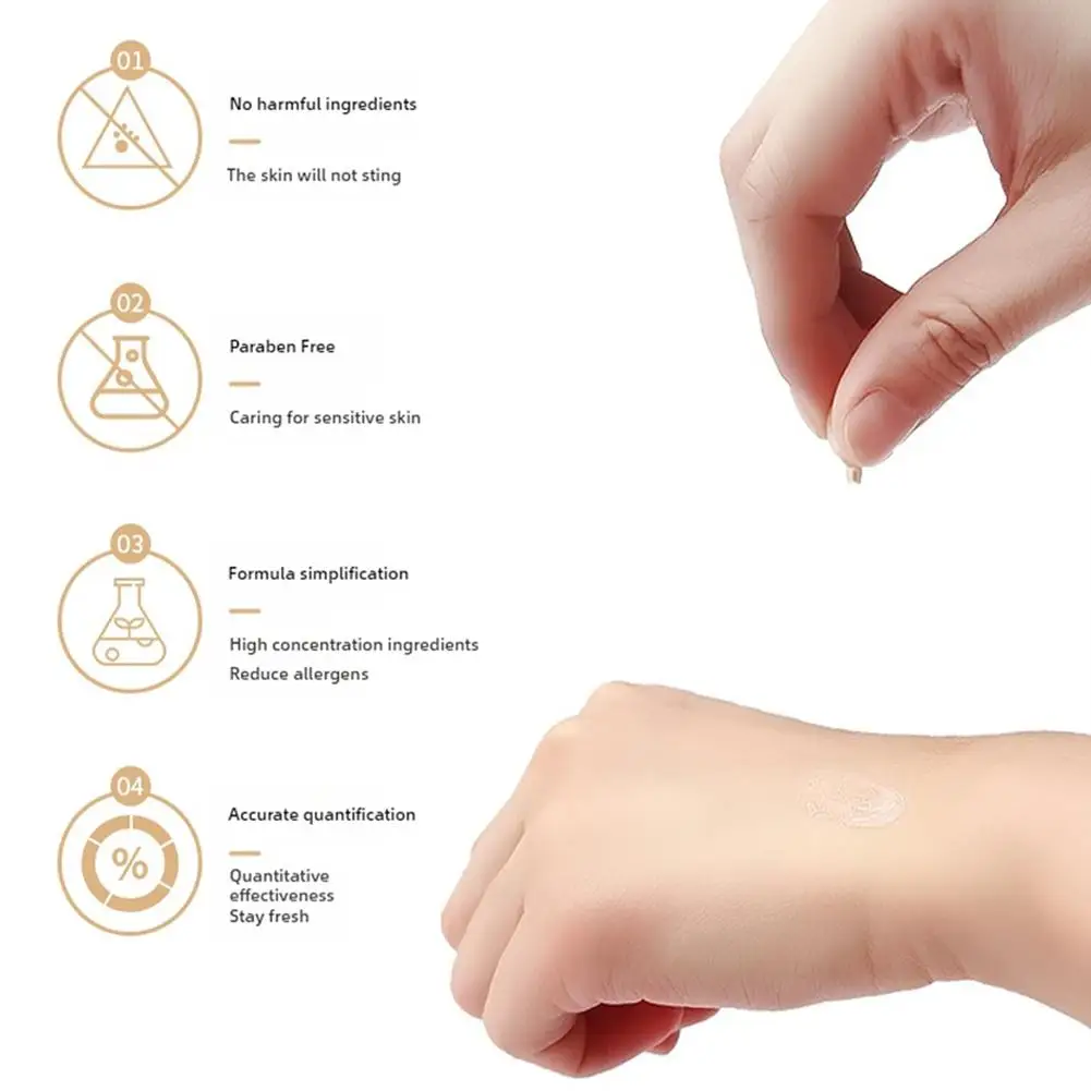 Fullerene esencia suero platino cápsula inmersa mejorado estatas y piel-suave yun belleza esencias húmedas