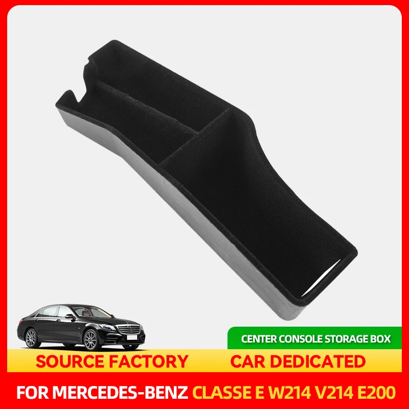 

Стайлинговые молдинги Центральный ящик для хранения автомобиля, подставка для очков для воды Mercedes Benz Class E W214 V214 E200 E260 E300 Int