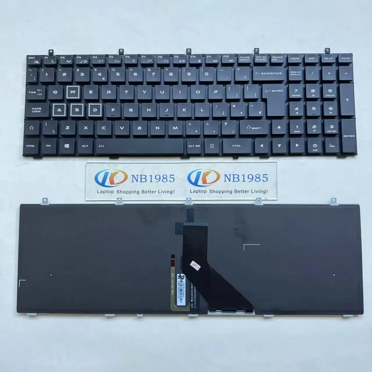 

XIN-UK layout Backlit Laptop Keyboard For Clevo W350 W370 W370ET W350ET W370STQ W350ST W355S W670SC W350SS W670SR UK