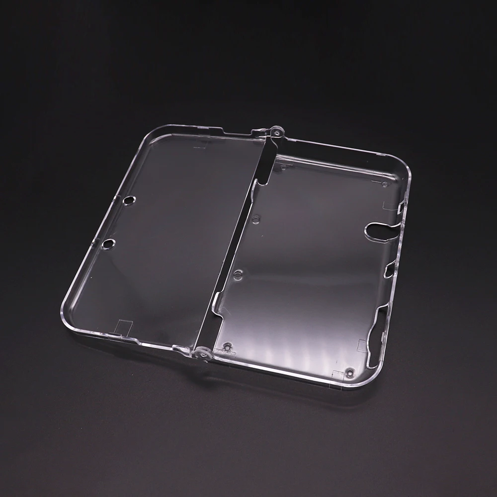 TingDong Số Lượng Lớn Nhựa Pha Lê Trong Suốt Bảo Vệ Cứng Da Ốp Lưng Nintendo 3DS/Mới 3DS / New 3DS XL LL Tay Cầm