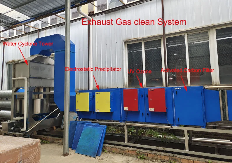 Hot Sale Gas Disposal Machinery high performance esp electrostatic precipitator smoke filter machine