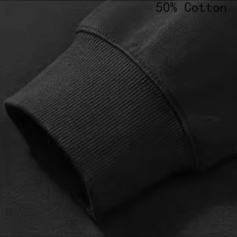 عصير WRLD هوديس الرجال 50% القطن بلوزات لمحبي عادية كم طويل طباعة الهيب هوب هوديي غير رسمي خمر Y2k الملابس #6