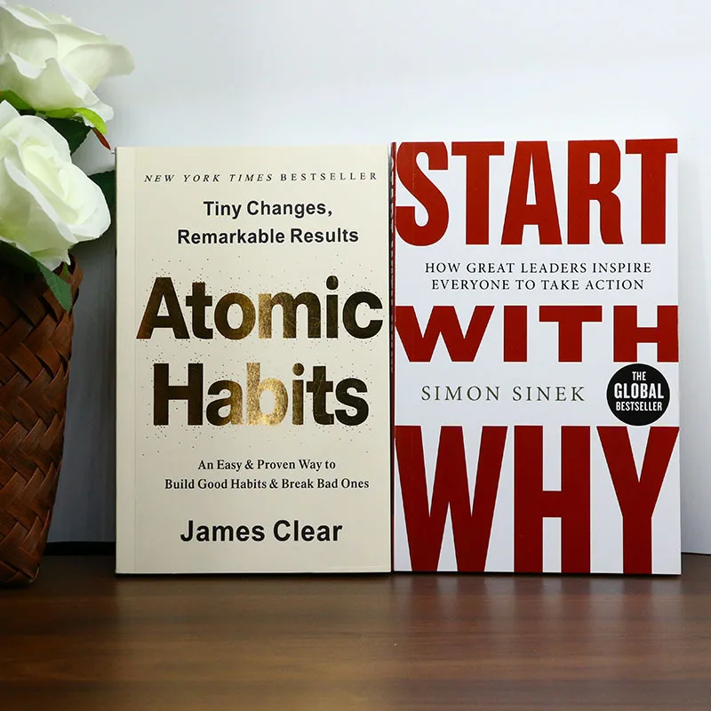 

《Автоматические привычки》+《Запуск с Почему》Набор для формования лидерства и привычек Подходит для студентов-менеджеров и лидеров команд