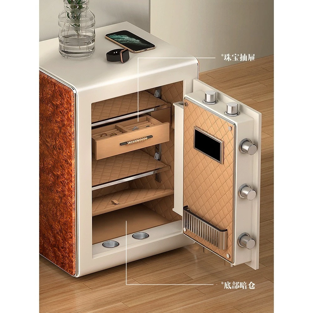 Home anti-theft safe authentication fingerprint password intelligent WIFI wireless APP facial recognition