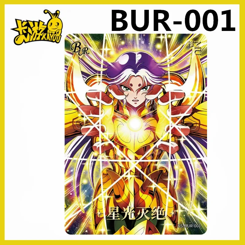 Kayou Saint Seiya 3 Rare Card Collection Limited Edition/499 Zodiac BSR BUR Anime Character Series Children's Toys