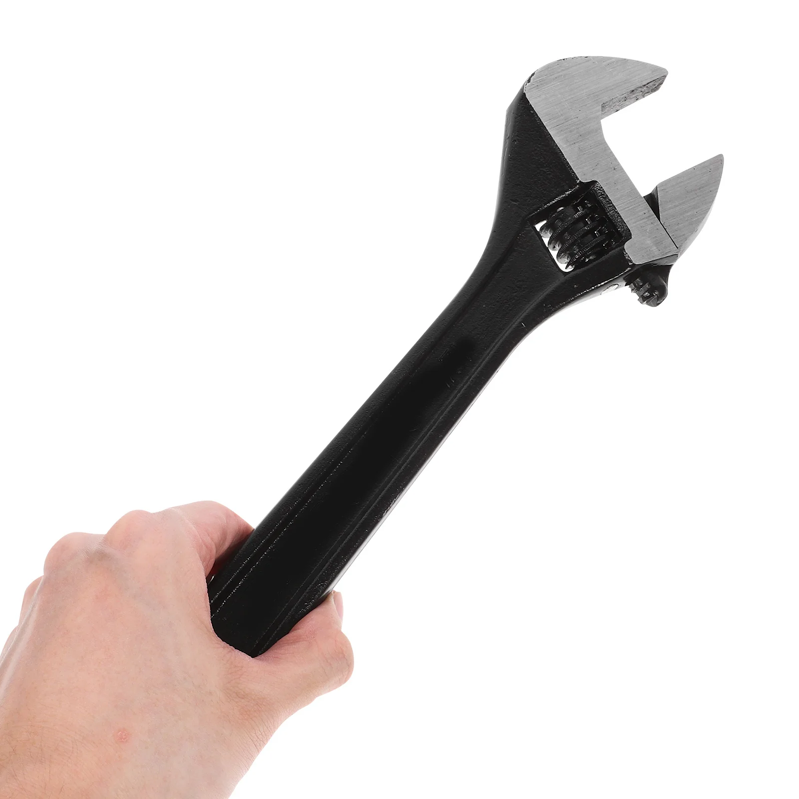 

Adjustable Wrench Wide Opening 30mm Forged Chrome Vanadium Steel Tail Crowbar Heavy Duty Spanner Basin Wrench Tool