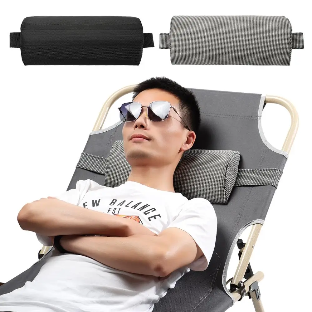 Sun Lounger Pillow Neck Support Cushion Chair Support Headrest Pillow Bounce