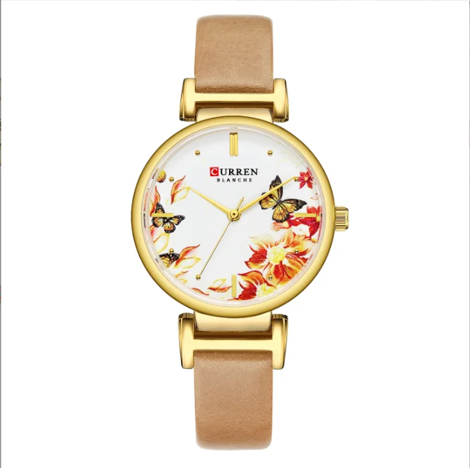 Waterproof Quartz Watch Fashionable Collection Watch Casual Women's Watch 2024 New Fashion Needle Buckle Quartz Watch