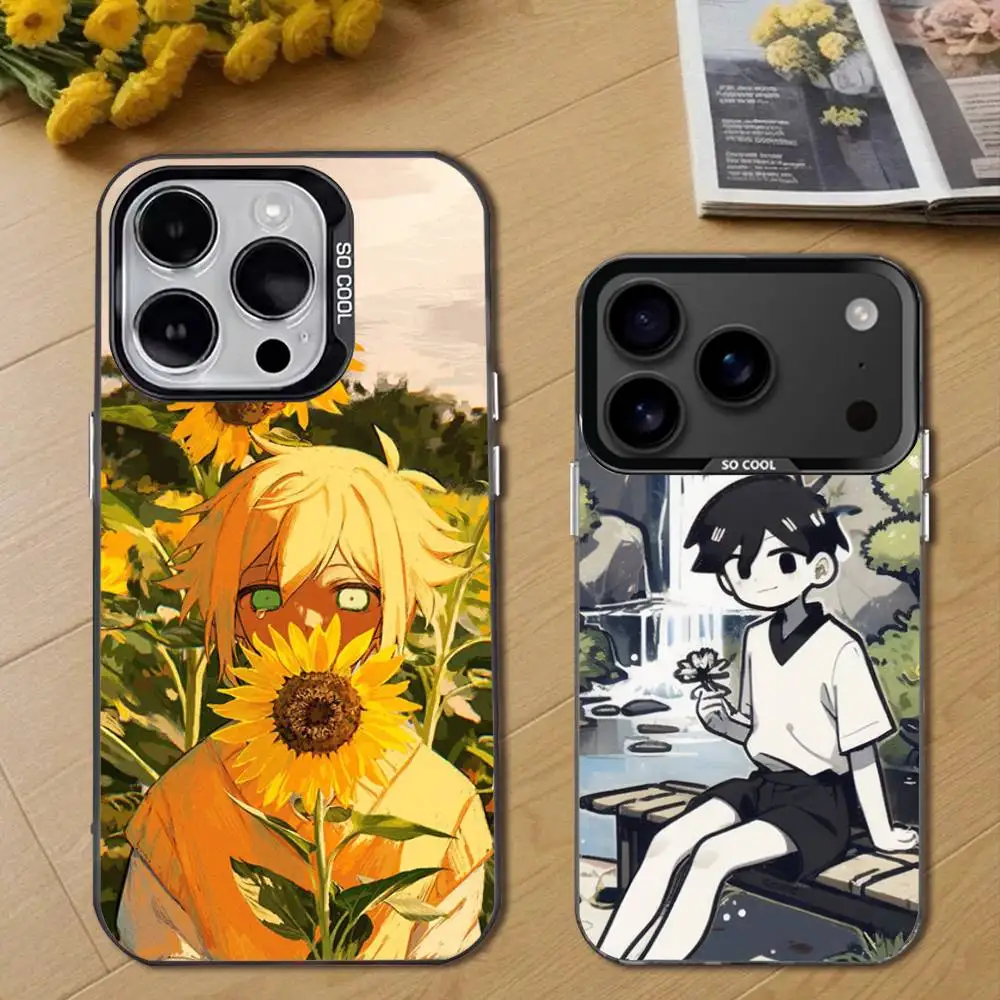 

O-OmoriS Game Phone Case For iPhone 17,16,15,14,13,12,11,Pro,Max,Plus,E,Air,Mini Black Tpu Cover