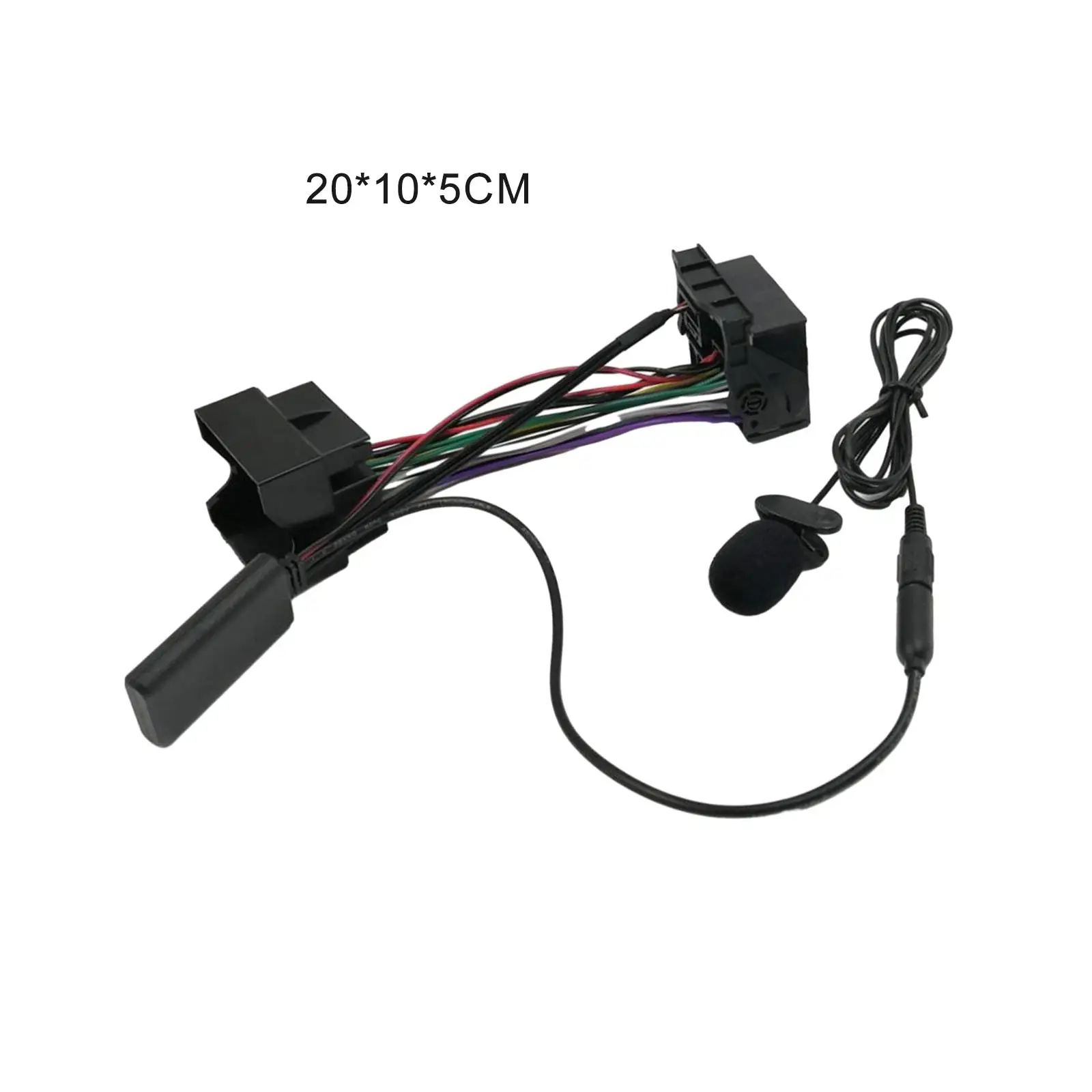 

Car Bluetooth AUX Adapter with Mic Replacement Parts Bluetooth 5.0 Music Cable Module for Opel CD30 CD40 CD70 DVD90 Accessory