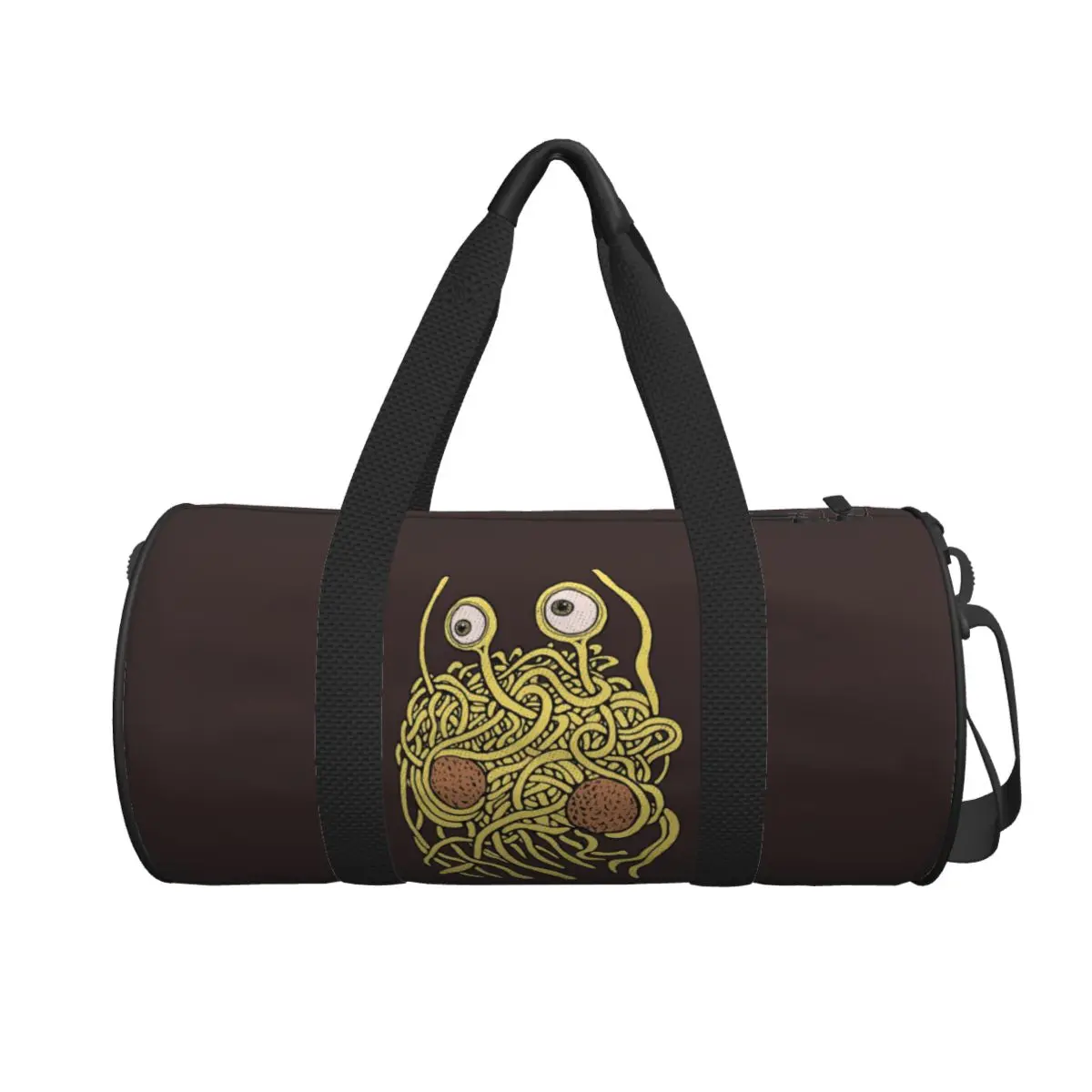 

Flying Spaghetti Monster Pastafarian Tee Large Duffle Gym Bag Waterproof Duffle Travel Bags Handbags Fitness bag