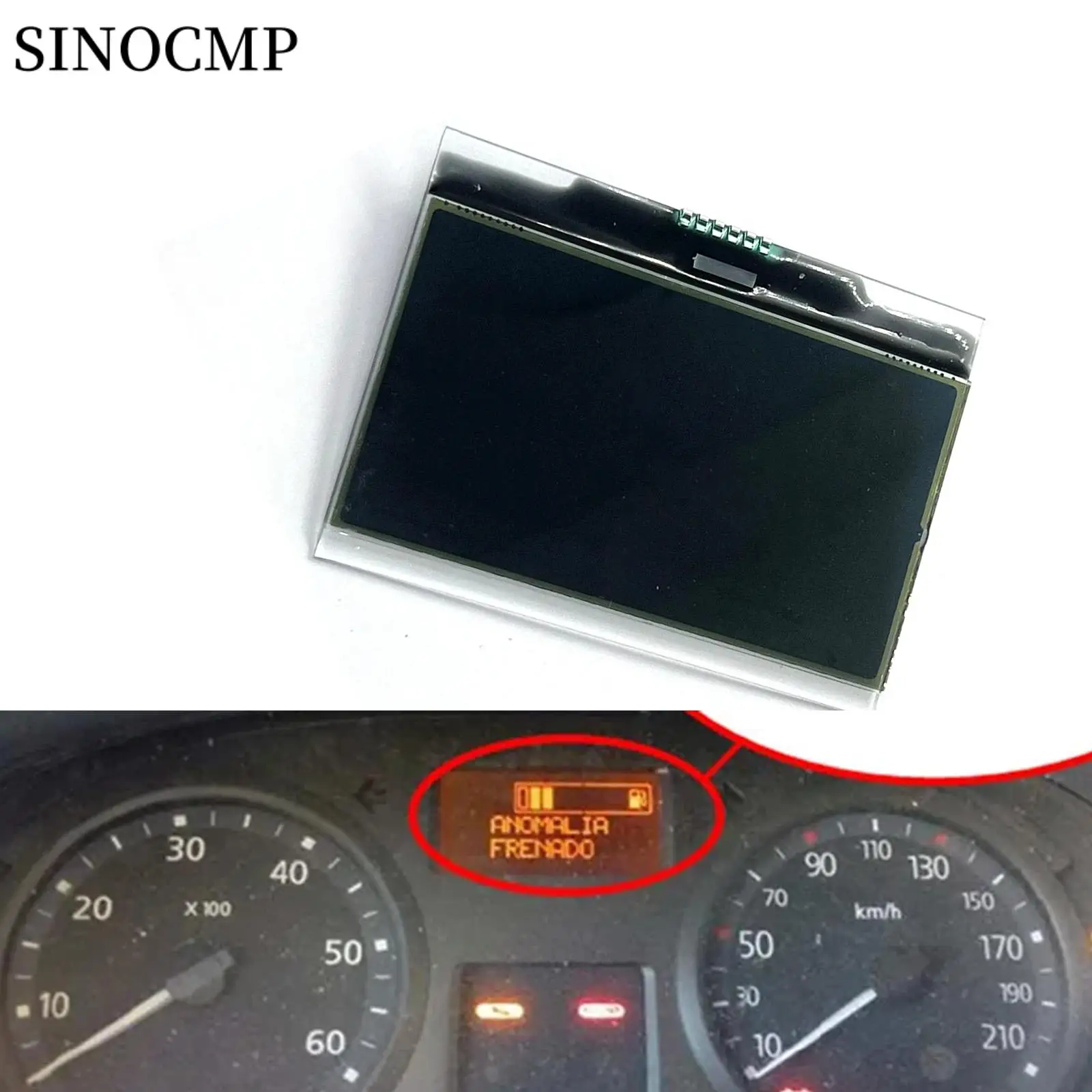 

LCD Display 8201297582F 8201297586 8201535461 8200961825 8200961828D For Renault Trafic 2 (X83) 2010–2016 Instrument Cluster