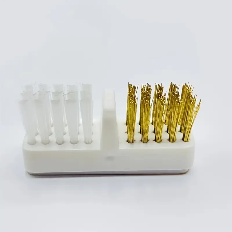 Nail Drill Bits Cleaning Brush Box For Electric Manicure Machine Drills Portable Wash Nail Art Tool