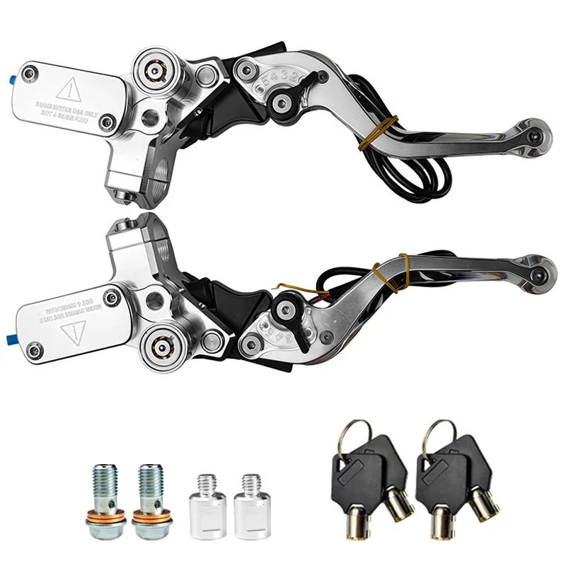 

Модификация мотоцикла с ЧПУ из алюминиевого сплава, мотоцикл с замком, насосом и легкой ручкой, износостойкий