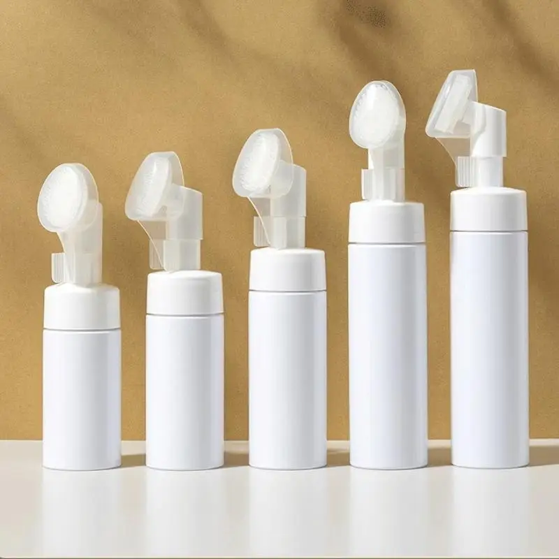 150/100/200ml Foam Gel Bottle for Facial Cleanser Reusable for Skincare Routine