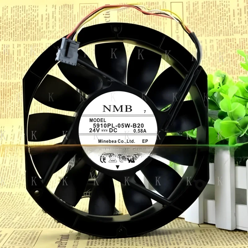 

C ДЛЯ 1 шт. Охлаждающий вентилятор 5910PL-05W-B20 24 В 0,58 А 172*150*25 мм