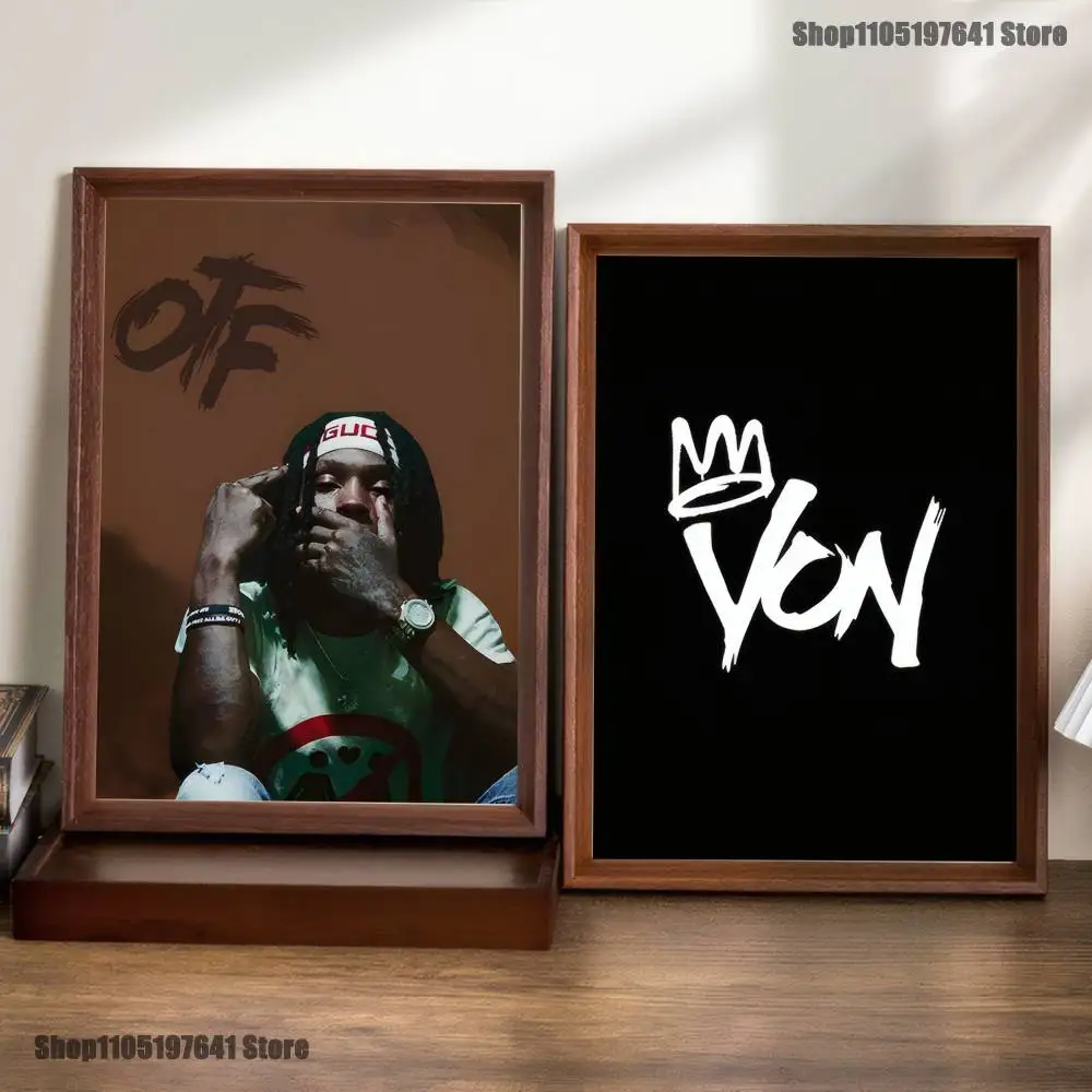 

Rapper K-King V-Vons Poster Prints Wall Art Picture Painting Gift Living Room Restaurant Bar Large Dec Sticker