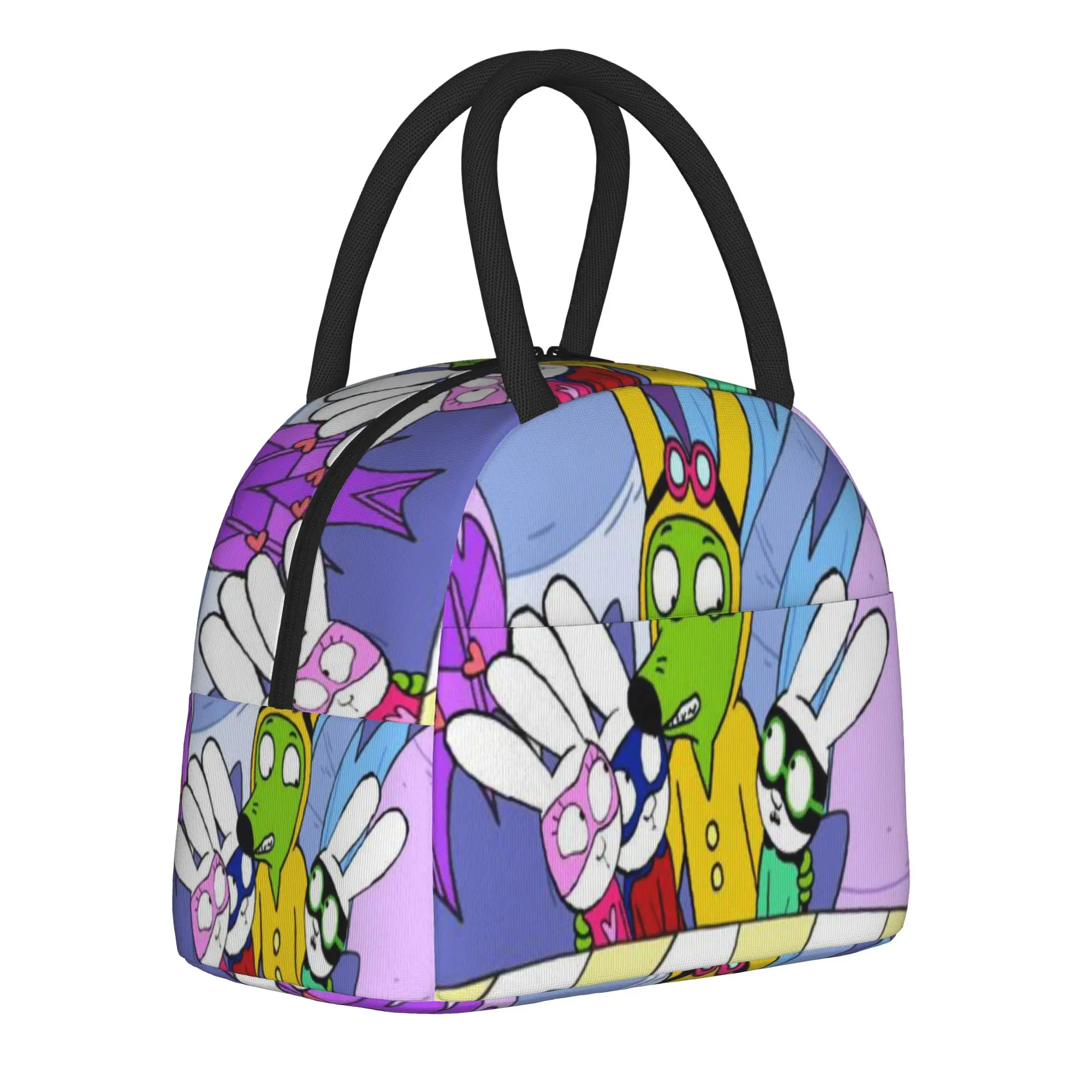 Insulated Lunch Bags Simon Super Rabbit Product  Food Box Fashion Thermal Cooler Bento Box For School