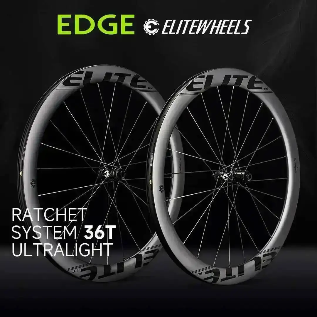 �y�Z�[�����zELITEWHEELS EDGE ���[�h�f�B�X�N�u���[�L���y�ʃJ�[�{���t�@�C�o�[�z�C�[���Z�b�g 1314g ���`�F�b�g�V�X�e�� 36T �n�u �E�B���O 20�X�|�[�N 40 45 50 65mm
