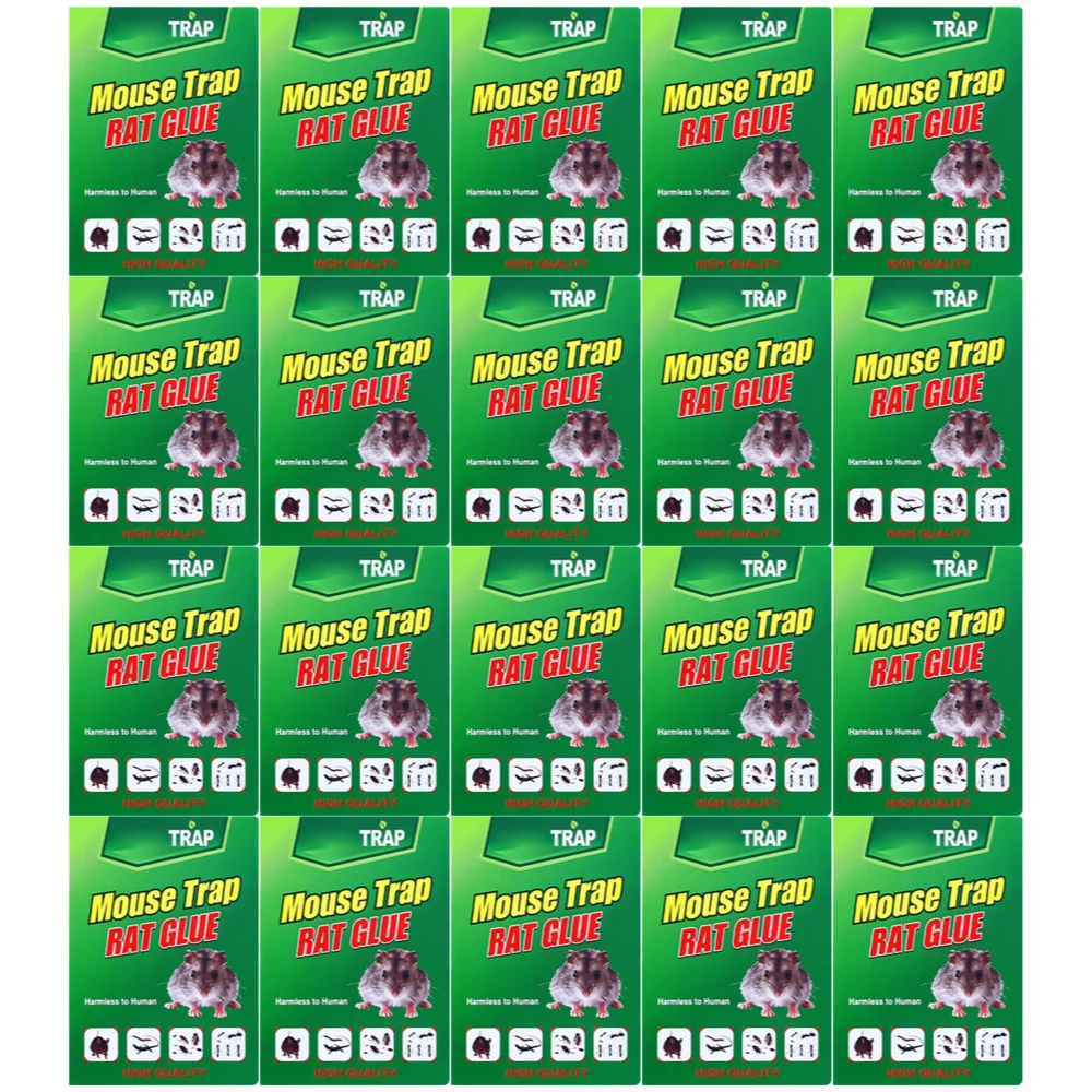 1/5/10/20 Stuks Muis Board Sticky Rat Lijm Muis Lijm Lijm Board Muizen Catcher val Niet Giftig Ongediertebestrijding Voor Restaurant