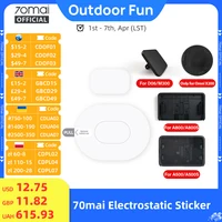 Paquete de herramientas de montaje y pegatinas 70mai para cámara de salpicadero 70mai T800/X800/A810/A510/A800S/A500S/1S/M300/M200 soporte DVR para coche