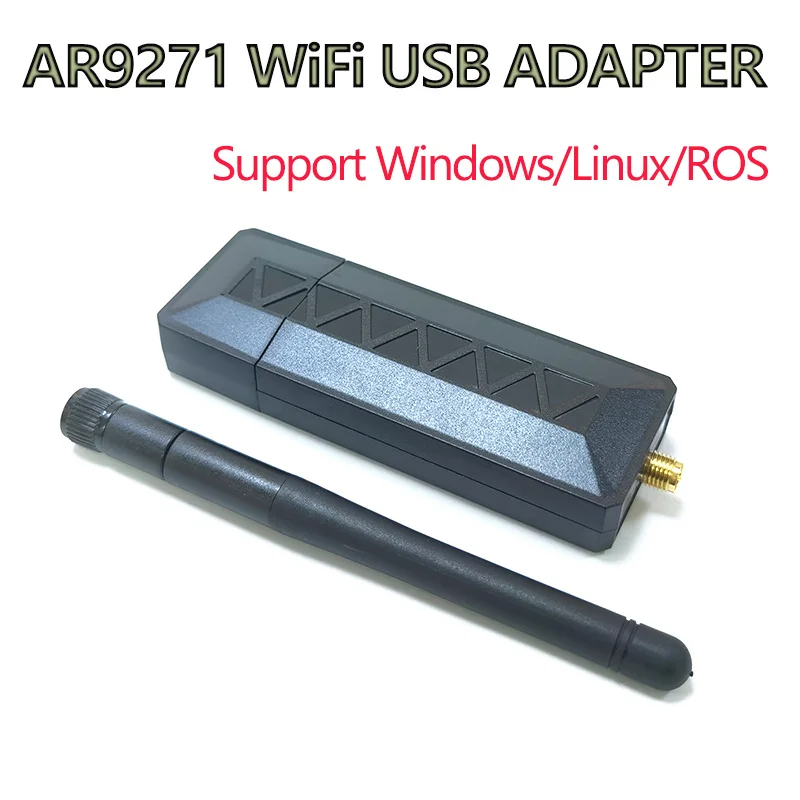 

Atheros AR9271 802.11n 150Mbps Wireless USB WiFi Adapter 2DBi WiFi Antenna Network Card for Windows 7/8/10 Kali Linux