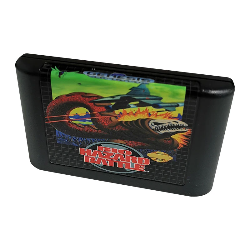 Cartucho de juego de 16 bits, tarjeta BIO HAZARD BATTLE MD para PAL y NTSC Original Genesis/Mega Drive, consola de videojuegos