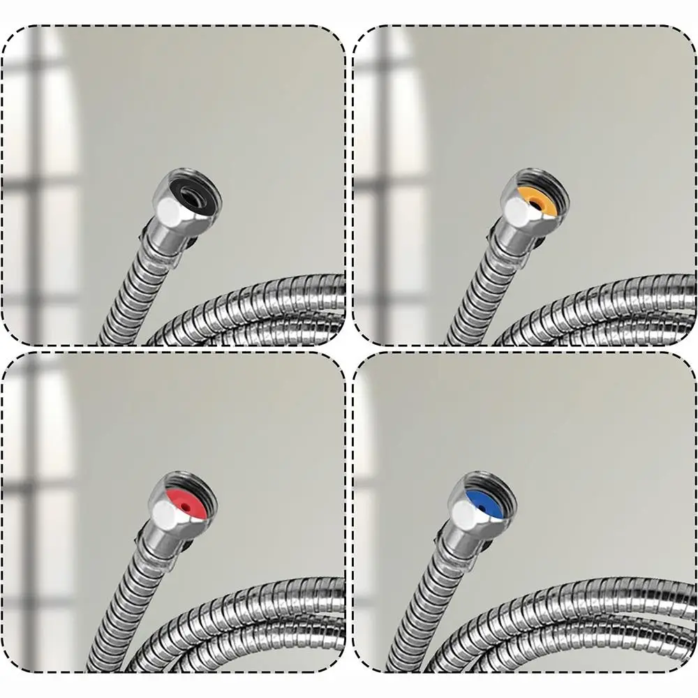 4Pcs Shower Flow Reducer Limiter Set Water Flow Restrictor Shower Flow Control for Fixed Shower Head Handheld Showers