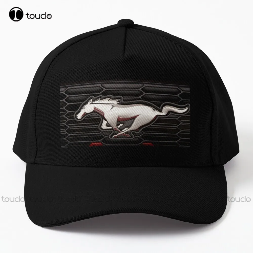 Metal Front Grill For Mustang For Mustang Logo Build Yord Tough Gt Trucks Proud To Honor Baseball Cap men'S Sun Hats Unisex