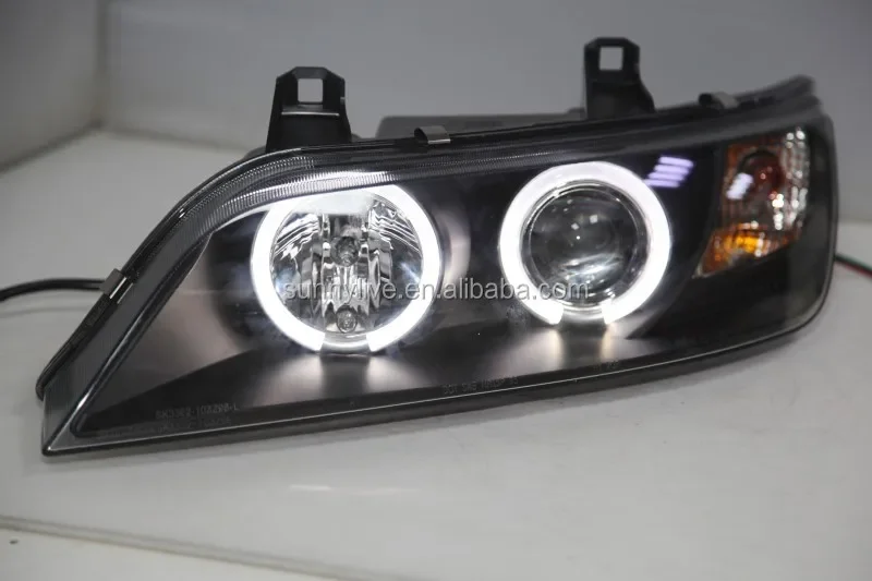 Lampu depan LED Z3 tahun 1996-2002 lampu depan mobil mata malaikat SN untuk BMW