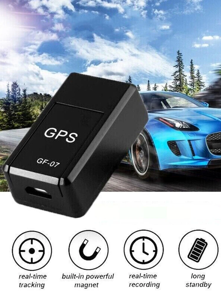 Anti Theft GF-07 Car Real Time Tracking Children Anti-lost Locator Daily Waterproof Car Tracker Locator Device Automobile Parts