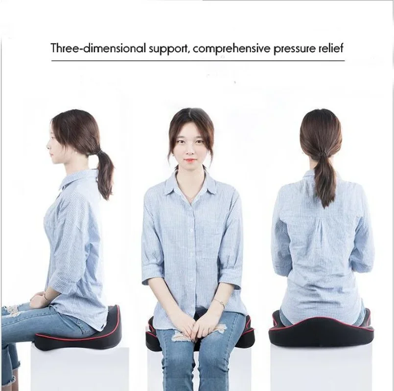 Coccyx العظام كرسي مكتب السيارة وسادة وسادة لعظم الذنب عرق النسا أسفل الظهر لتخفيف الآلام رغوة الذاكرة وسادة مقعد قسط