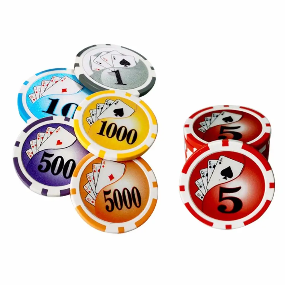 Golf Ball Marker with A Standard Hat Clip Magnetic Alloy Marker Golf Accessories Poker Numbers