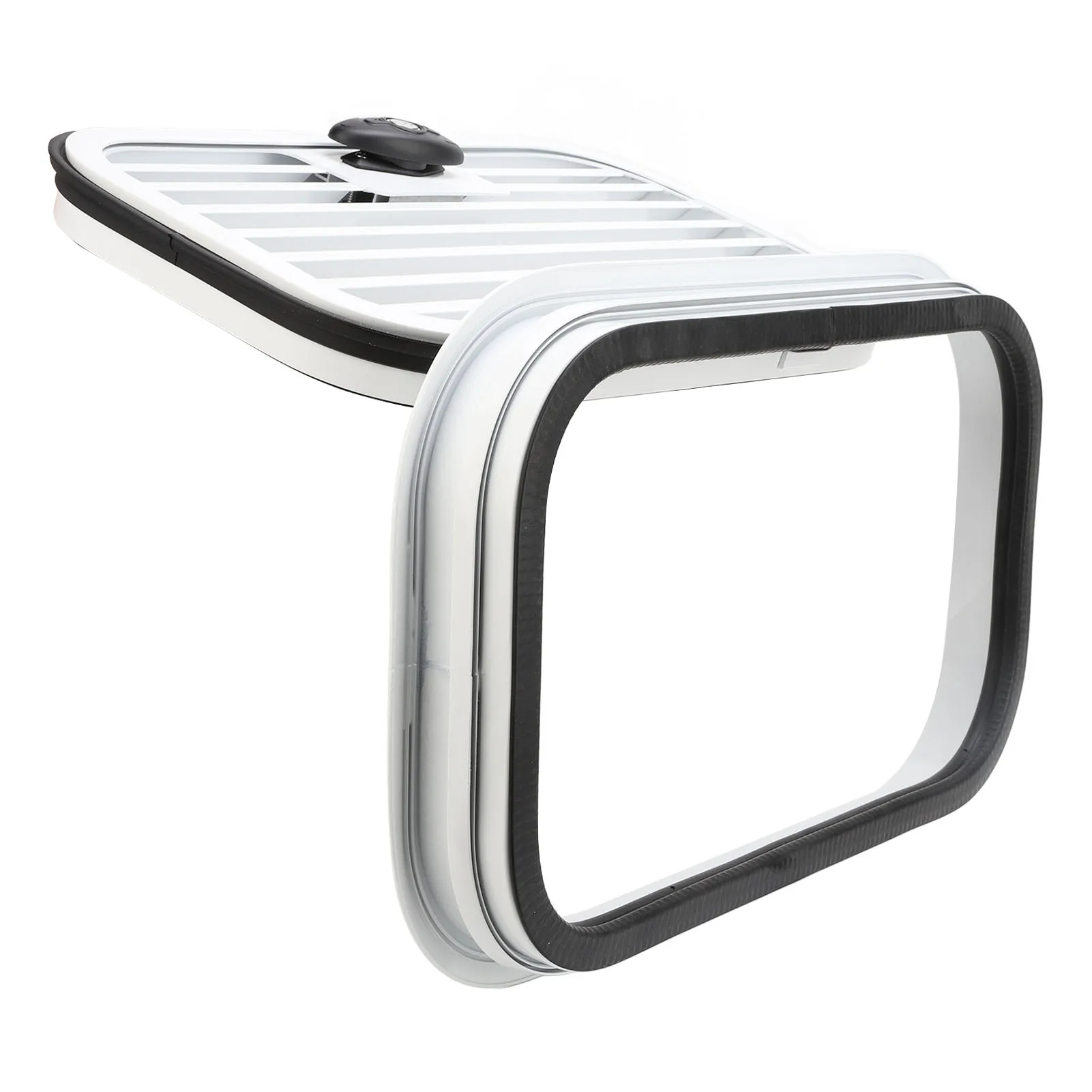 26×14inch RV Compartiment Deur Geventileerde Grill Aluminium Zware Lading Opslag Deur voor RV Camper Trailer