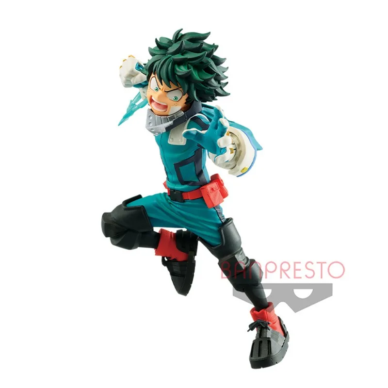 In Stock My Hero Academia Midoriya Izuku Anime Action Figure Banpresto Original Japanese Collectible Boxed Doll Model Toy Gift