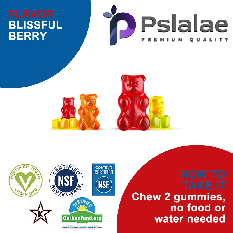 Magnesium Citrate Gummies with Prebiotics and Probiotics - Reduce Stress and Improve Sleep