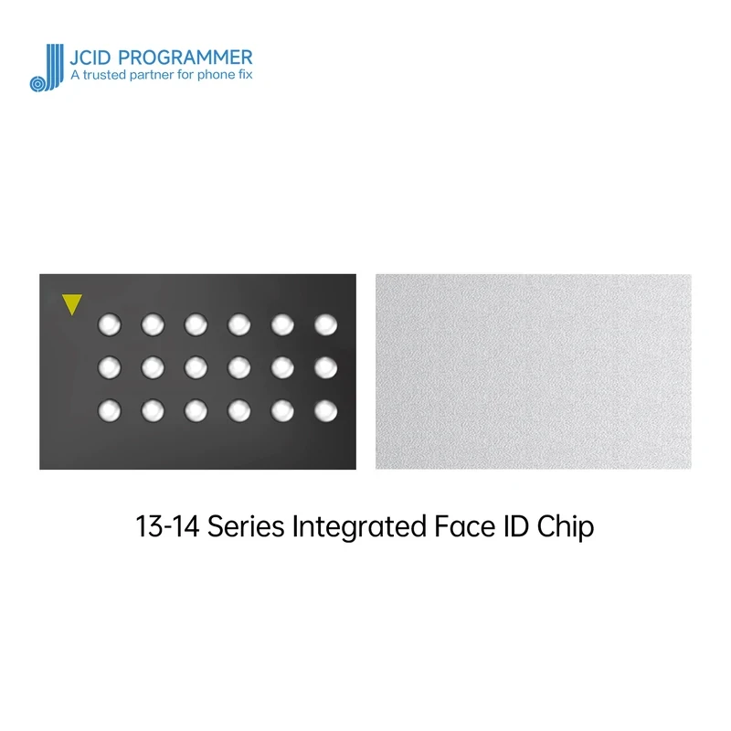 JC JCID Dot Matrix Projector IC Chip for iPhone 13-15 12Pro Max X-11 Series, iPad 3/4 Universal Face ID Problem Repair