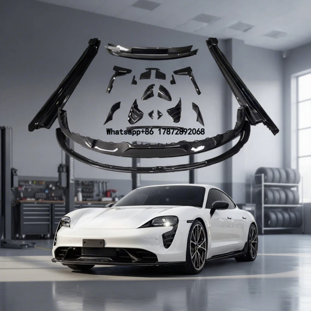 2026 Car Accessories Car PartsT Style Car Bumpers Carbon Fiber Body Kit for Taycan New Conversion Kit
