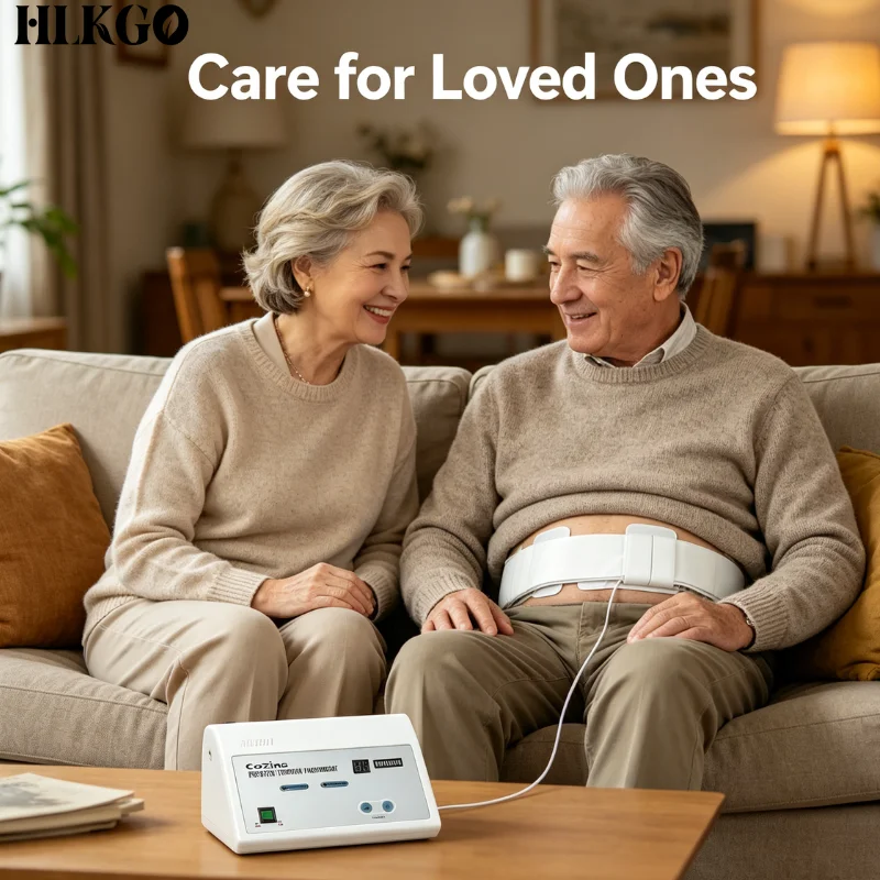 Professional Electro Pulse Prostate Massager Heat Treatment for Men Prostatitis Urinary Frequency Relief Care Home
